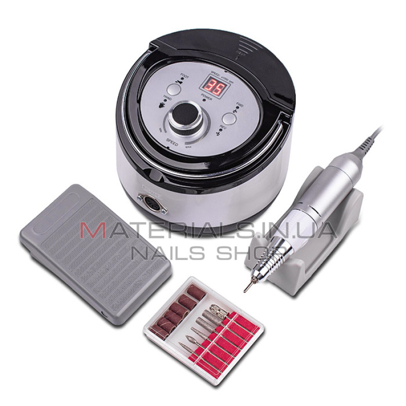Фрезер для манікюру Nail Drill ZS-606, Білий