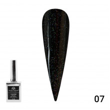 Топ із гліттером Galaxy Top Coat 07, 15 мл