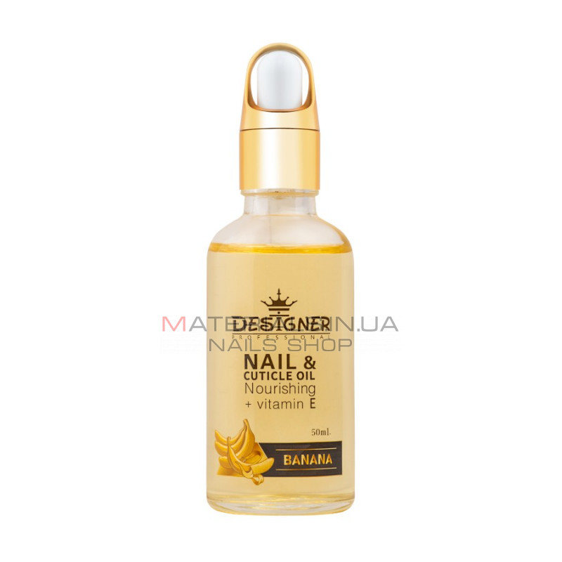 Масло для кутикулы 50 мл. (Банан №3) - Nail&Cuticle oil от Дизайнер Масло для кутикулы 50 мл. (Банан №3) - Nail&Cuticle oil от Дизайнер