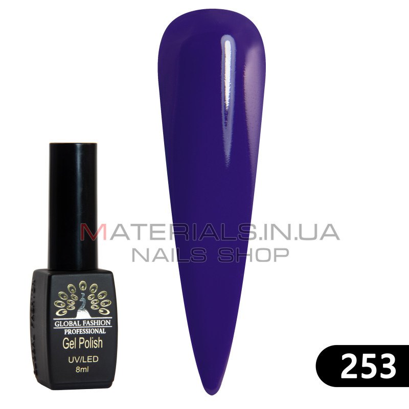 Гель лак BLACK ELITE 253, Global Fashion 8 мл