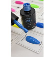 Гель-лак неоновый для ногтей Bee Nails neon gel polish, №25