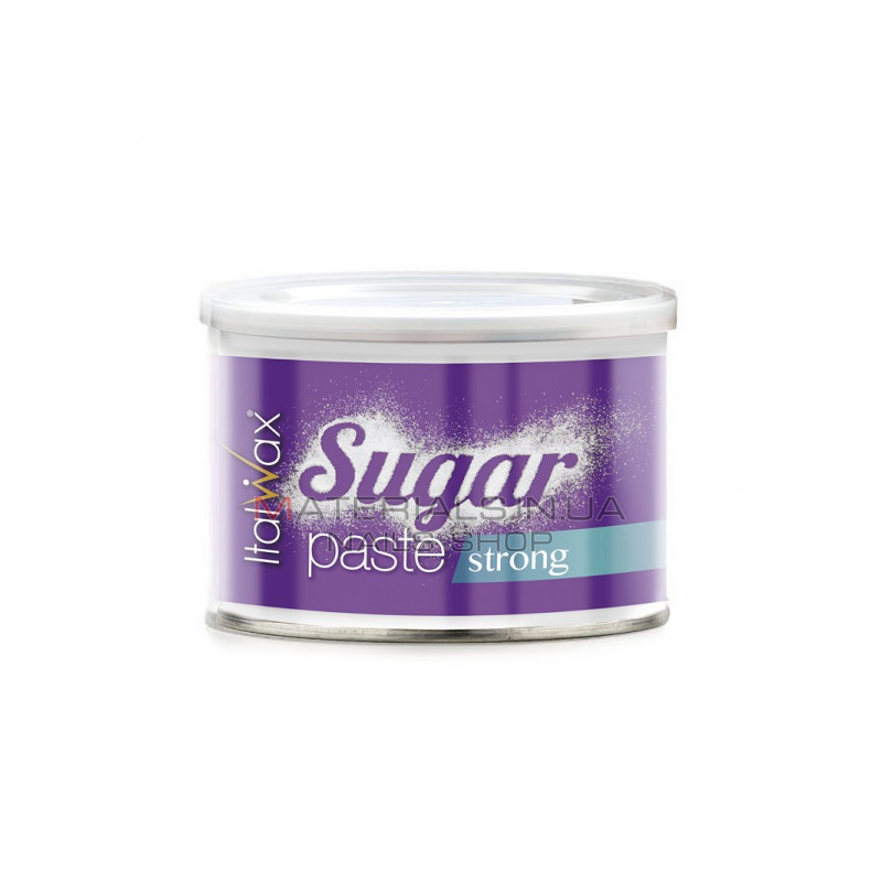 Цукрова паста в банку Italwax - Strong (тверда), 400 г. Цукрова паста в банку Italwax - Strong (тверда), 400 г.