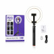Монопод Tripod P61Q, Bluetooth-кнопка, Ring світло, 2,05 м