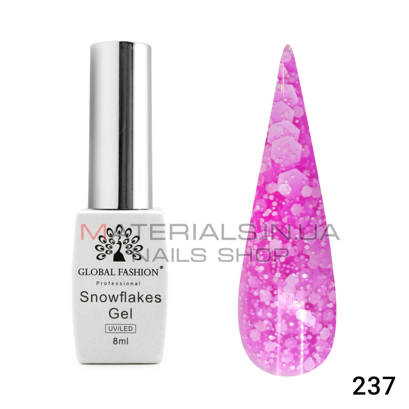 Гель лак Snowflakes 8 мл, 237