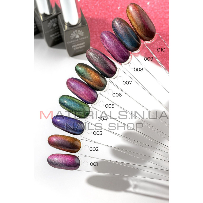 Galaxy Aurora Cat Eye Global Fashion, №01, 8мл