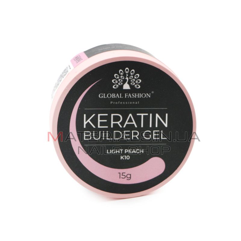 KERATIN BUILDER GEL, Global Fashion, 15 g, K10