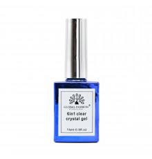 Гель для нарощування 6 in 1 crystal gel, 15 мл, Clear