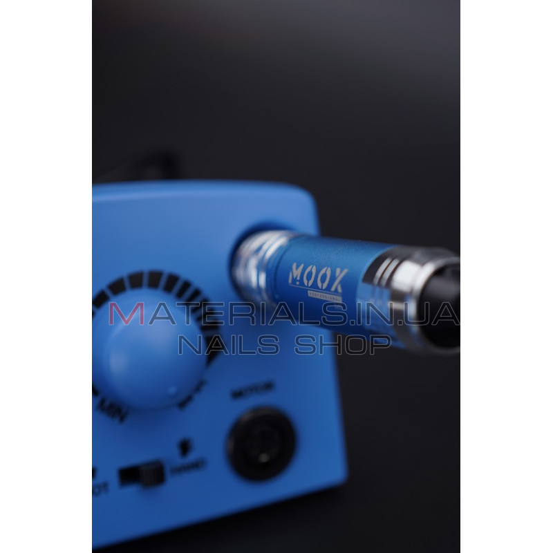 Фрезер Мокс X104 (Sky blue) на 45 000 об/хв. та 65W. для манікюру та педикюру