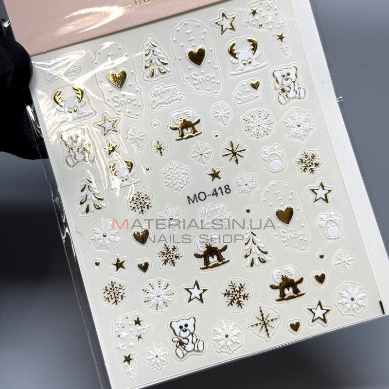 Наклейки Nail Sticker MO-418