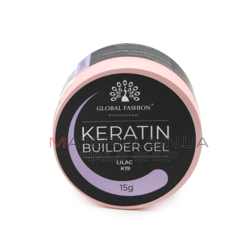 KERATIN BUILDER GEL, Global Fashion, 15 g, K19