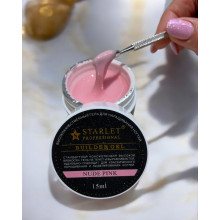 Гель Starlet Professional 15 мл Nude Pink