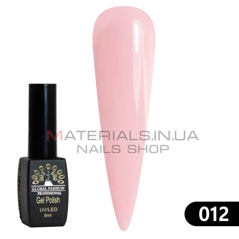 Гель лак BLACK ELITE 012, Global Fashion 8 мл