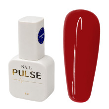 Гель-лак NAIL PULSE Gel Polish №154, 8 мл класичний червоний