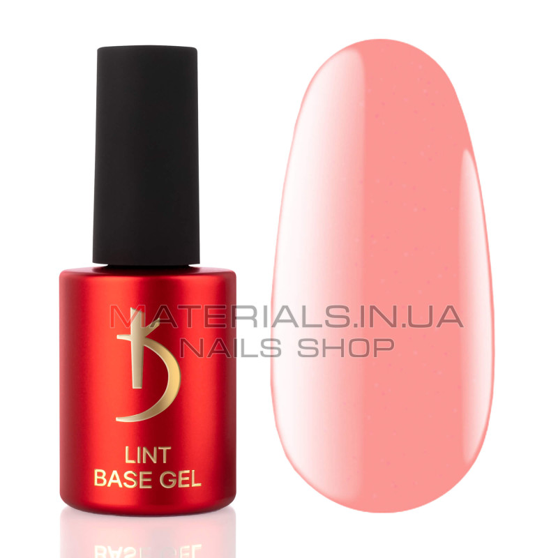Lint base gel "Peach", 7 мл