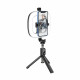 Monopod Tripod (0.80m) — Hoco LV03 Plus   — black