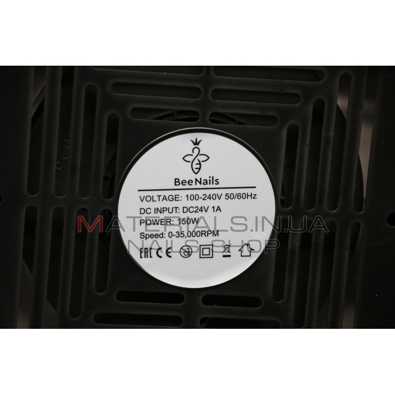 Витяжка манікюрна (пилосос) Bee Nails, 150W, ZS-807, white