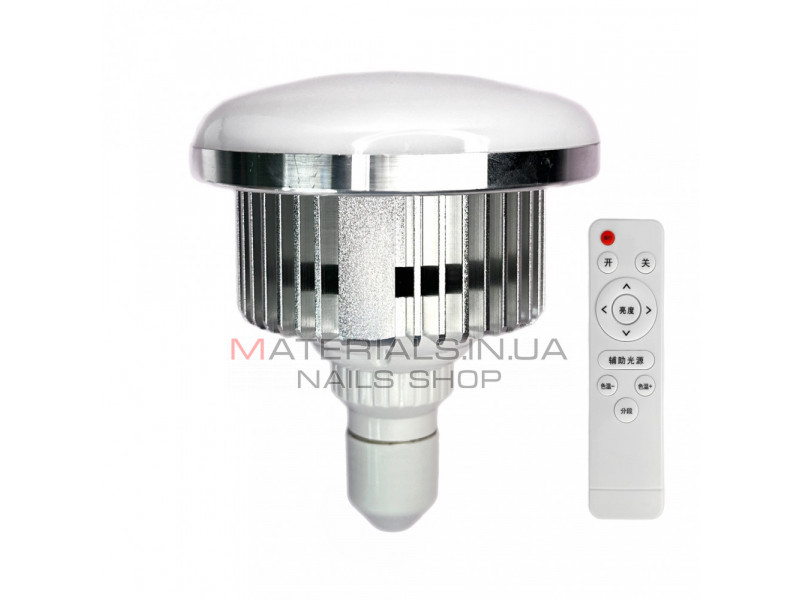 LED Lamp E27 120 мм с пультом