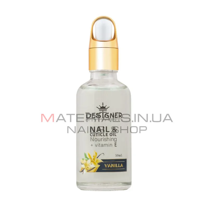 Масло для кутикулы 50 мл. (Ваниль №9) - Nail&Cuticle oil от Дизайнер