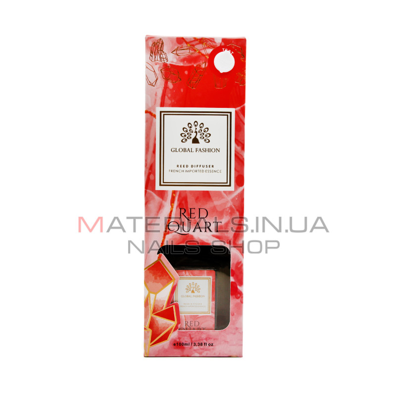 Ароматический диффузор Global Fashion, 100 ml, Red Quart Reed Diffuser