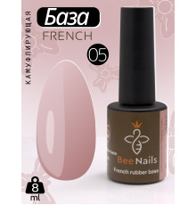 База для нігтів French rubber base Bee Nails №05