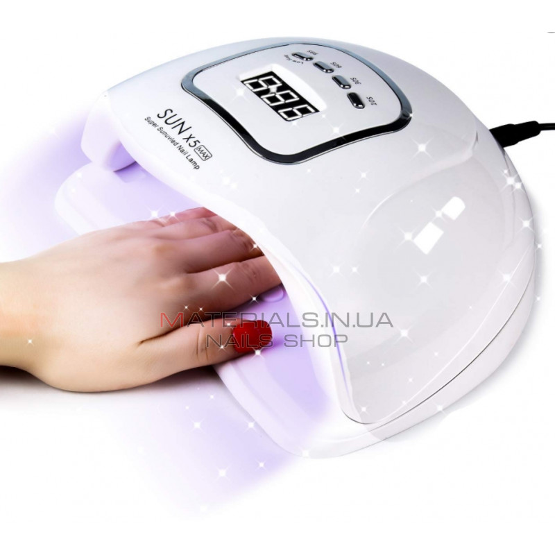 Гибридная лампа UV LED Sun X5 Max 80вт, (блок 24В 2А) Гибридная лампа UV LED Sun X5 Max 80вт, (блок 24В 2А)
