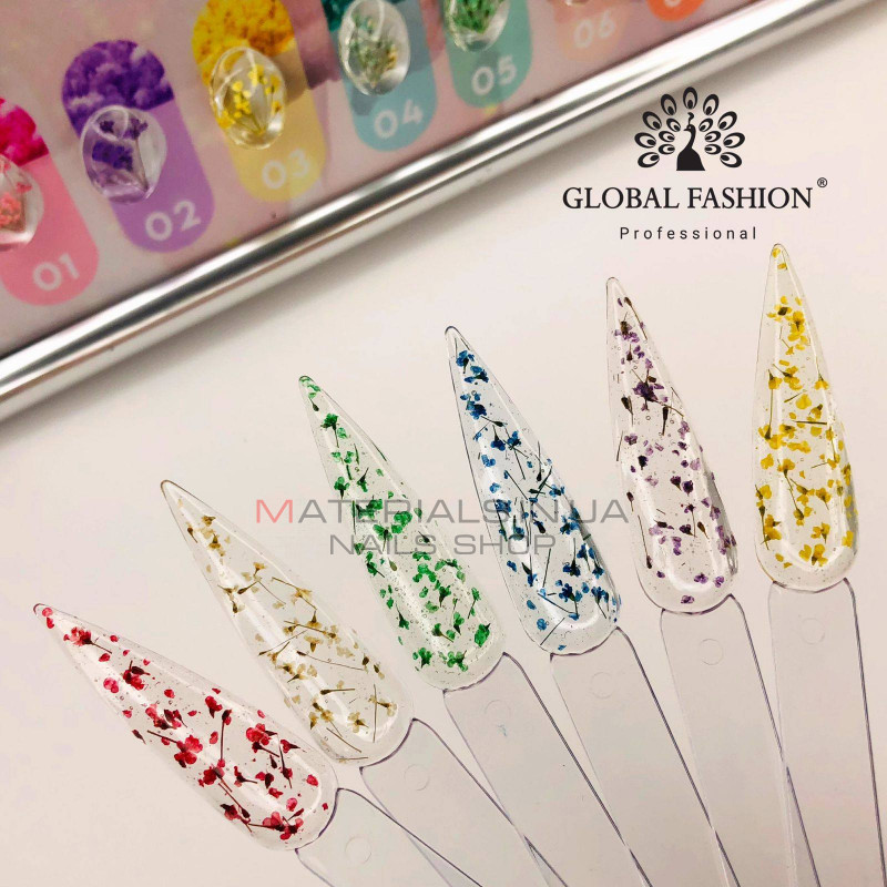 Гель із сухоцвітами 5 гр, Flower Gel 03 Гель із сухоцвітами 5 гр, Flower Gel 03