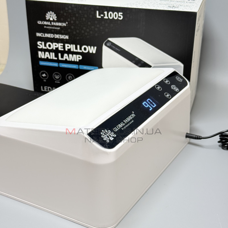 Профессиональная UV/LED-лампа для ногтей с кварцевыми светодиодами Slope Pillow L-1005 Профессиональная UV/LED-лампа для ногтей с кварцевыми светодиодами Slope Pillow L-1005