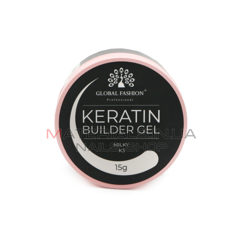 KERATIN BUILDER GEL, Global Fashion, 15 g, K3