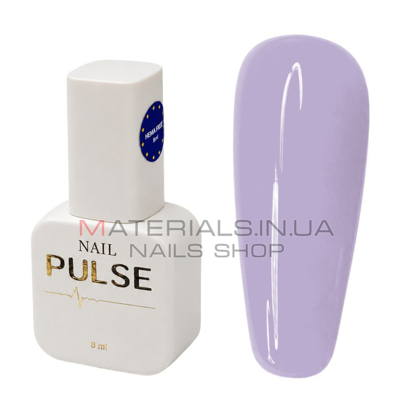 Гель-лак NAIL PULSE Gel Polish №25, 8 мл бузковий