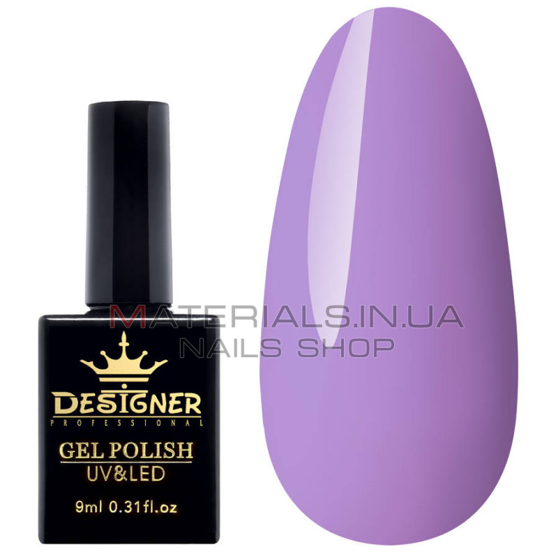 Гель-лак Designer Blue Lilac - H235 "Іній на чорниці"