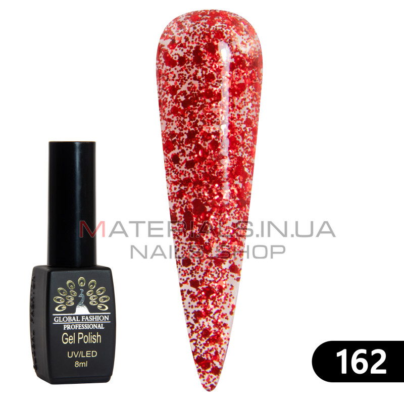 Гель лак BLACK ELITE 162, Global Fashion 8 мл