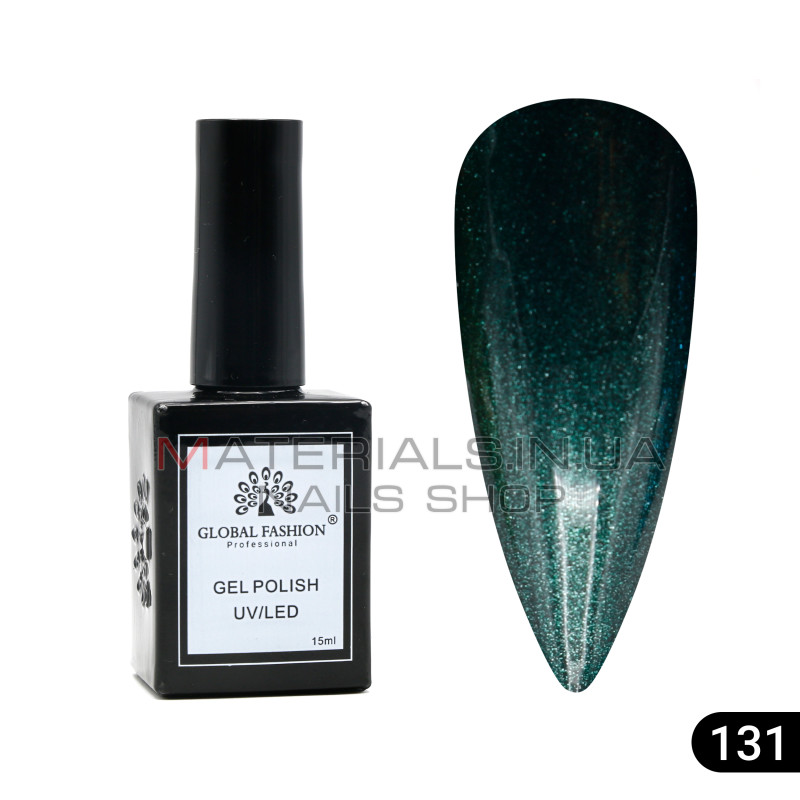 Гель лак Global Fashion, Gel polish 15 ml, 131