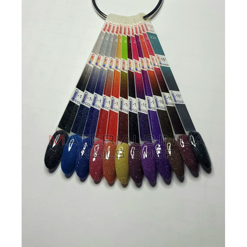 Гель лак Temperature Color Change Disco 219, 8 мл