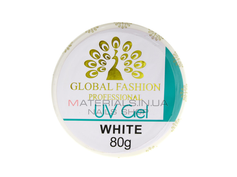Гель Global Fashion 80 г white
