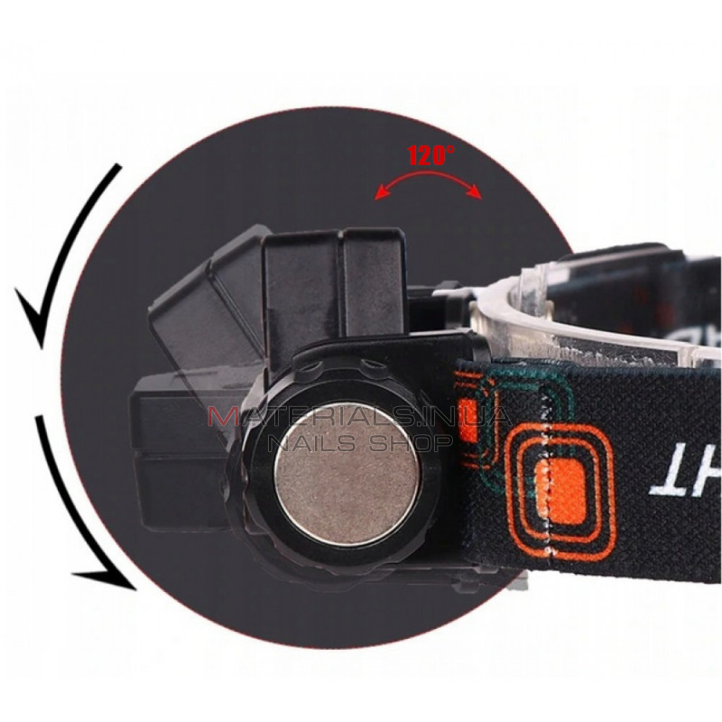 Аккумуляторный LED налобный фонарик High Power Headlamp Аккумуляторный LED налобный фонарик High Power Headlamp