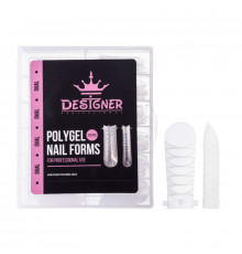 Polygel Nail Forms (Oval) - Верхні форми Дизайнер