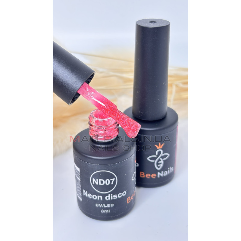 Гель лак Neon Disco Bee Nails №7 (8 мл) Гель лак Neon Disco Bee Nails №7 (8 мл)