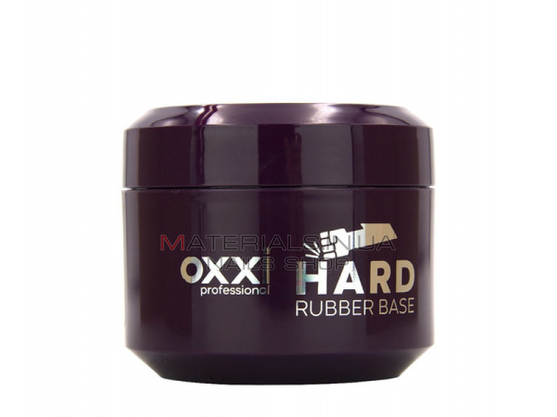 База каучукова для гель-лаку Oxxi Professional Hard Rubber Base, 30 мл