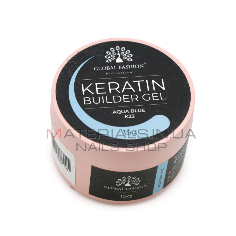 KERATIN BUILDER GEL, Global Fashion, 15 g, K22