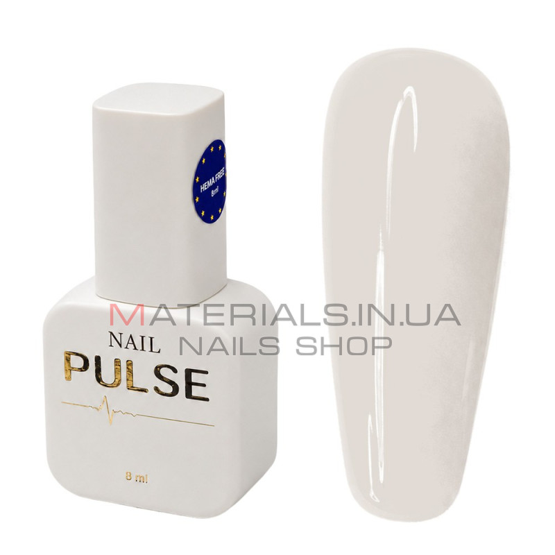 Гель-лак NAIL PULSE Gel Polish №04, 8 мл кремовий