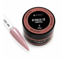 Гель для наращивания и укрепления ногтей Build It Liquid Gel Starlet Professional №05, 30г