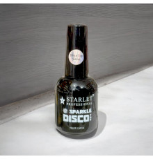 Фінішне світловідбивне покриття Starlet Sparkle Disco Top Silver 10ml