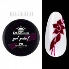 Gel Paint (no wipe) Гель-фарба (без липкого шару) Designer Professional, 5мл. №11