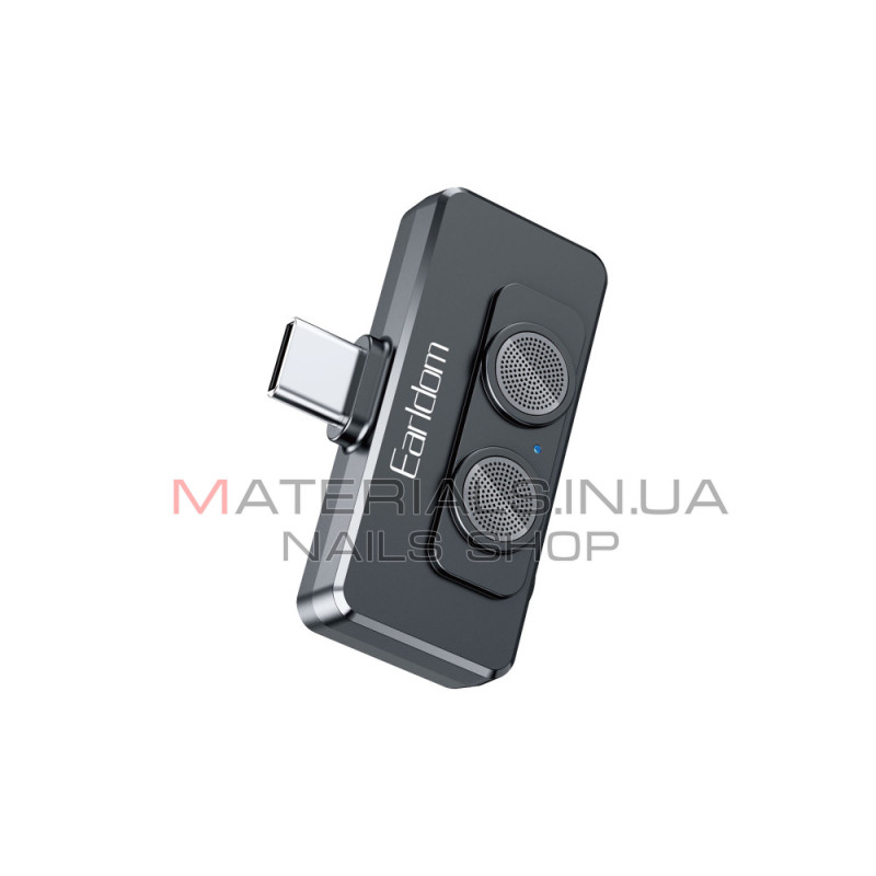 Бездротовий мікрофон для телефона Earldom ET-MC20, USB-C
