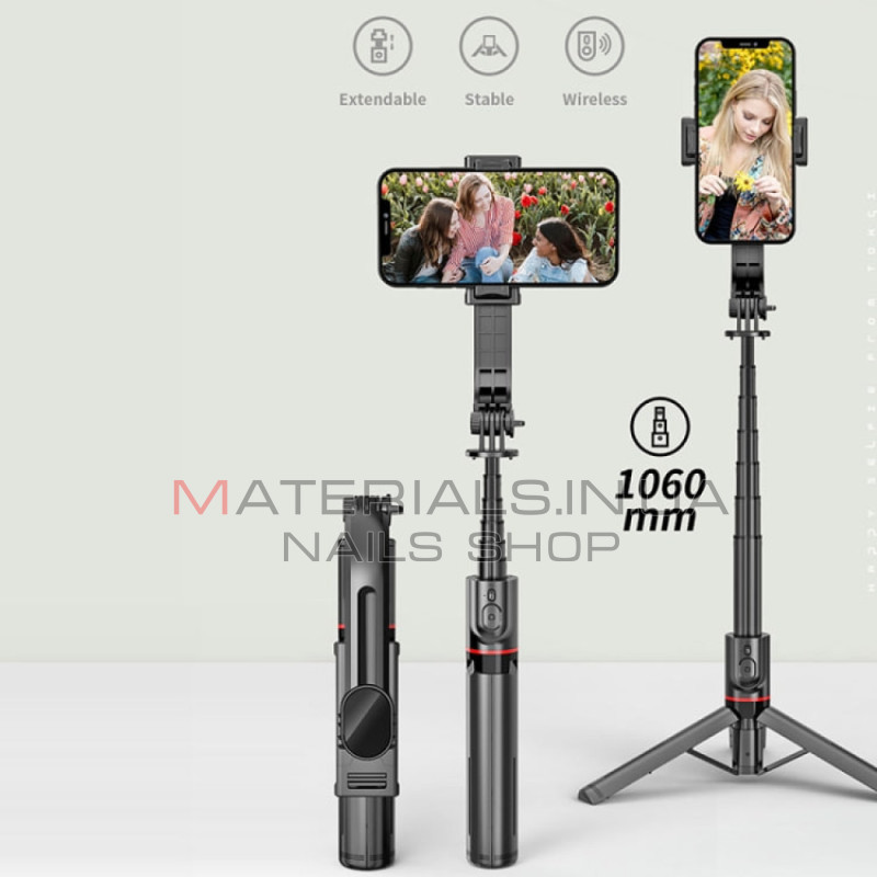 Монопод Tripod L12, Bluetooth-кнопка, 1,06 м