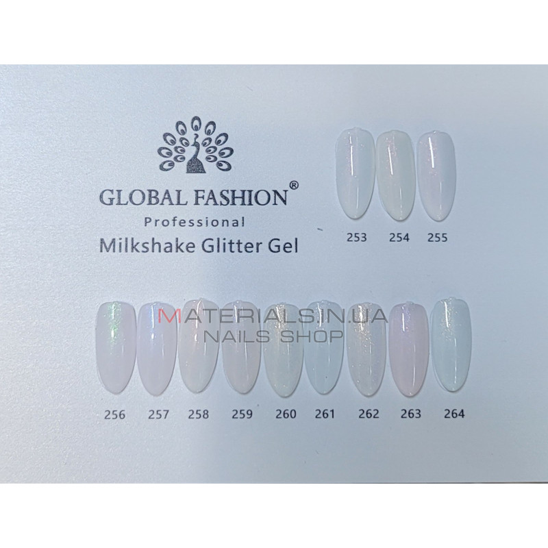 Гель лак Milkshake Glitter 8 мл, 260