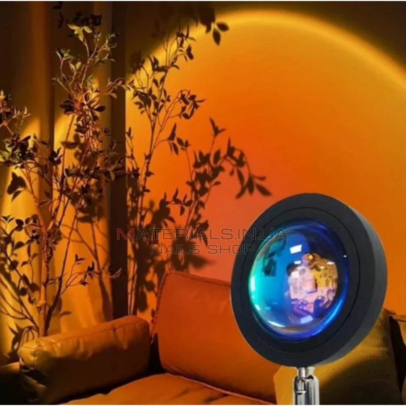 Настольная лампа с эффектом заката солнца Sunset Lamp Настольная лампа с эффектом заката солнца Sunset Lamp