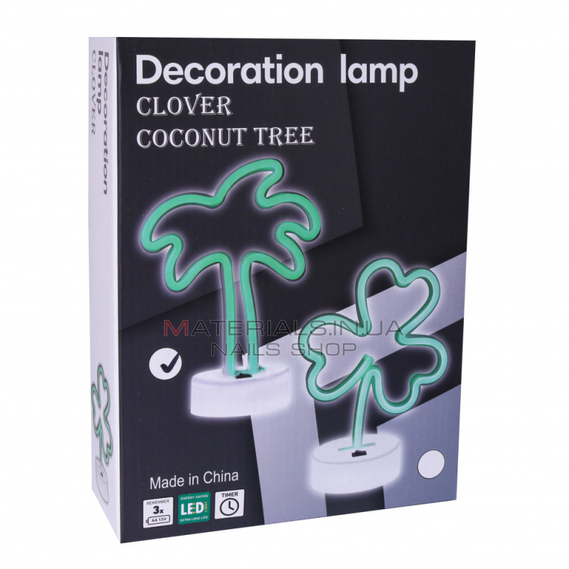 Ночной светильник Neon Lamp series — Palm