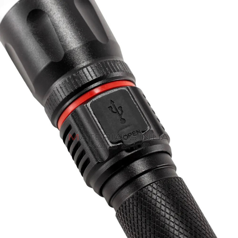 Фонарь ручной Аккумуляторный LED  Y-1809 360 ° СОВ + Магнит USB Charging