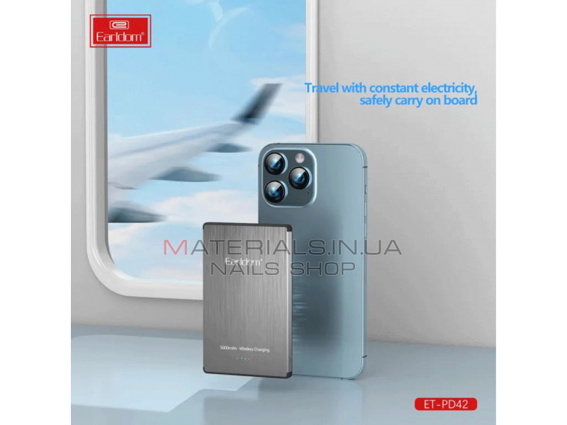 Power Bank magsafe 5000 mAh — Earldom ET-PD42 Power Bank magsafe 5000 mAh — Earldom ET-PD42